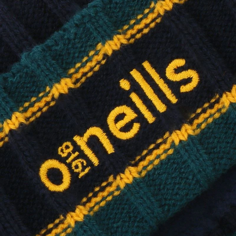 Meath GAA Darcy Bobble Hat Marine / Bottle / Amber 5 Meath GAA Darcy Bobble Hat Marine / Bottle / Amber - Image 3