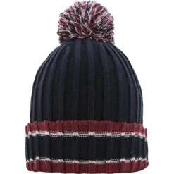 Westmeath GAA Darcy Bobble Hat Marine / Maroon / White -Sport Style Shop darcy 083 bobble hat mne mro whi p2 4