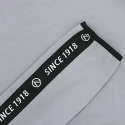 Men's Defender Brushed Half Zip Top Grey / Black / White -Sport Style Shop defe 184 0 gen gybkwh adlt p4