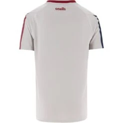 Westmeath GAA Kids' Dolmen T-Shirt Silver / Marine / Red -Sport Style Shop dolm 060 wes svmerd kids 2