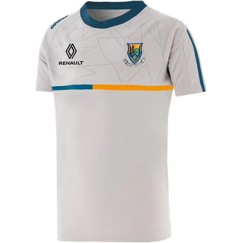 Wicklow GAA Kids' Dolmen T-Shirt Silver / Blue / Amber 3 Wicklow GAA Kids' Dolmen T-Shirt Silver / Blue / Amber