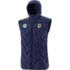 Meath GAA Men's Dolmen Hooded Padded Gilet Marine / Green / Amber -Sport Style Shop dolm 070 3 mea megnam adlt p1