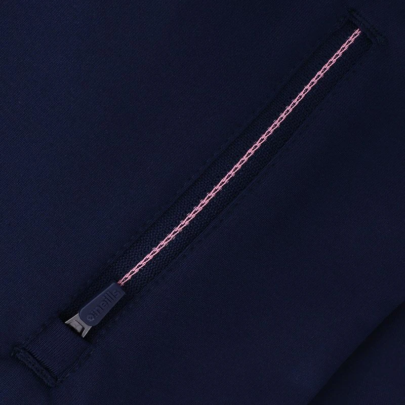 Tipperary GAA Kids' Dolmen Brushed Half Zip Top Marine / Pink / Purple 7 Tipperary GAA Kids' Dolmen Brushed Half Zip Top Marine / Pink / Purple - Image 5