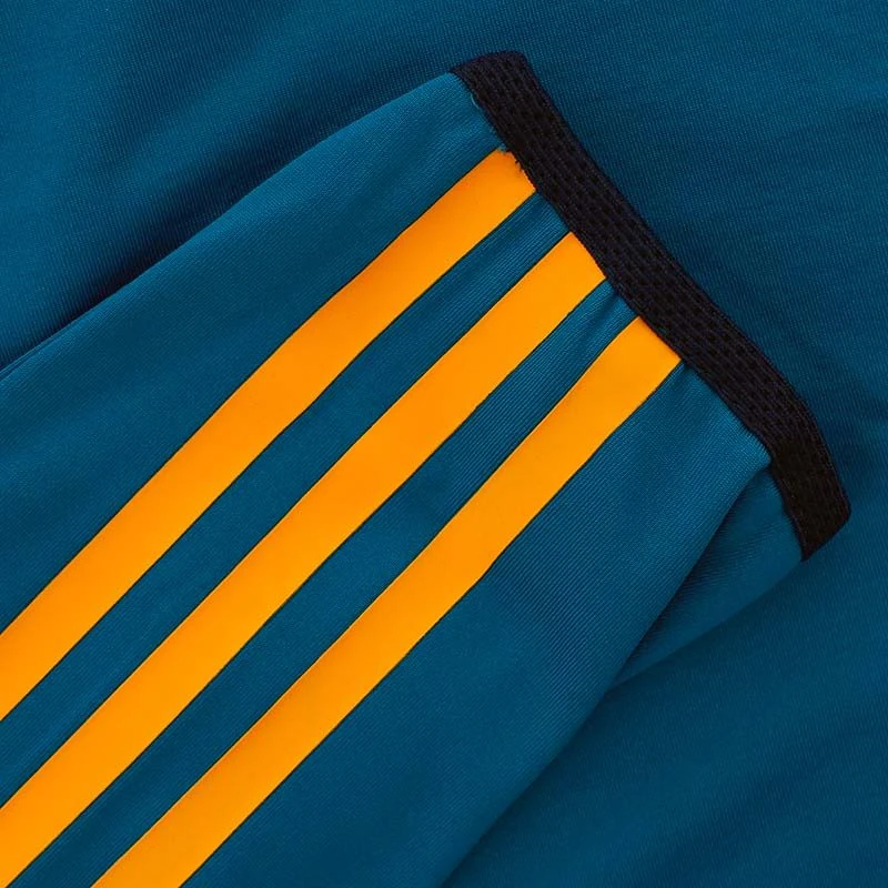 Longford GAA Kids' Dolmen Brushed Half Zip Top Blue / Marine / Amber 9 Longford GAA Kids' Dolmen Brushed Half Zip Top Blue / Marine / Amber - Image 7