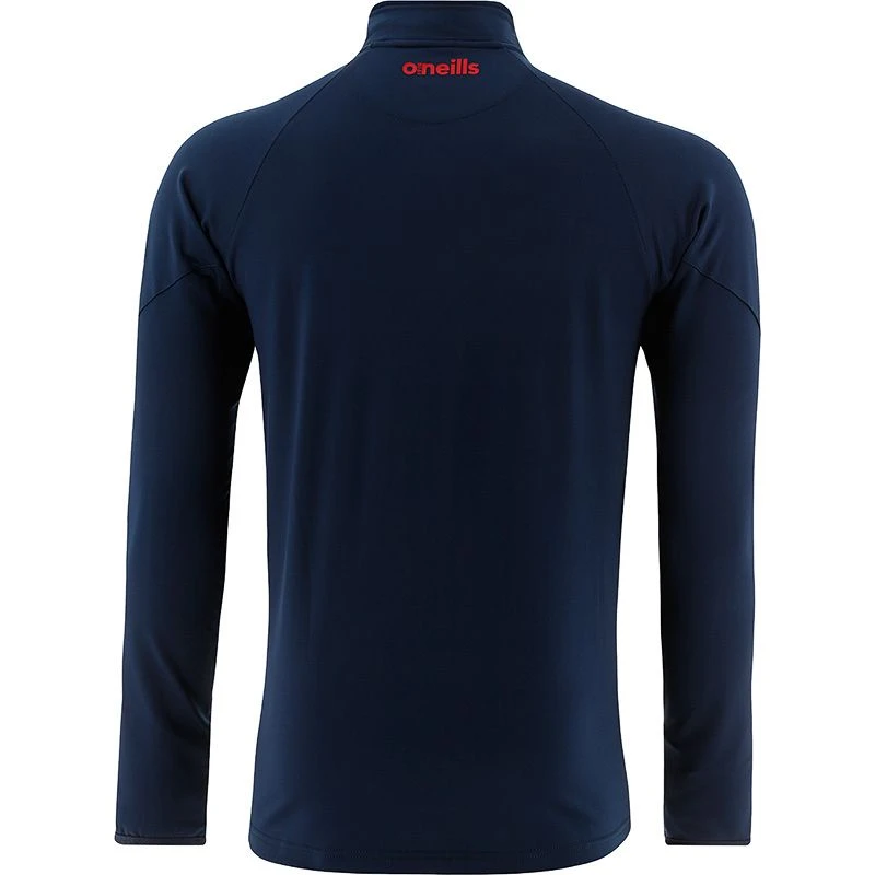 Westmeath GAA Kids' Dolmen Brushed Half Zip Top Marine / Red / White 4 Westmeath GAA Kids' Dolmen Brushed Half Zip Top Marine / Red / White - Image 2