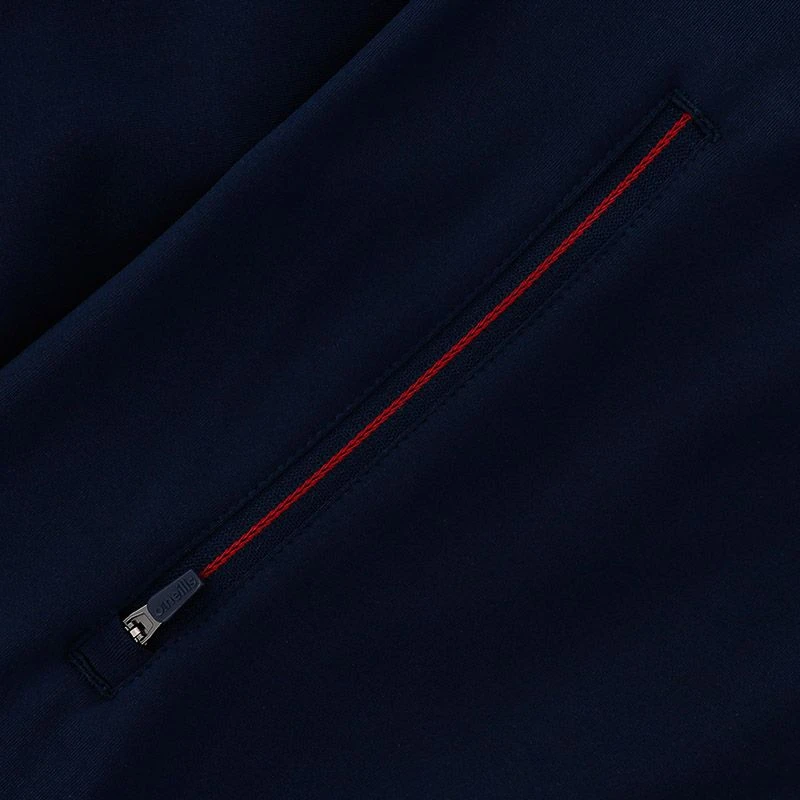 Westmeath GAA Kids' Dolmen Brushed Half Zip Top Marine / Red / White 7 Westmeath GAA Kids' Dolmen Brushed Half Zip Top Marine / Red / White - Image 5