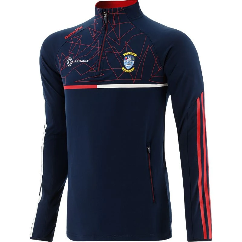 Westmeath GAA Kids' Dolmen Brushed Half Zip Top Marine / Red / White 3 Westmeath GAA Kids' Dolmen Brushed Half Zip Top Marine / Red / White