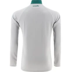 Meath GAA Men's Dolmen Hybrid Half Zip Top Silver / Green / Amber -Sport Style Shop dolm 244 3 ker svgnam adlt p2 5