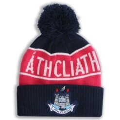Dublin Gino Bobble Hat Marine / Pink / Sky -Sport Style Shop dublin gino 083 knitted bobble hat mar pnk wht 3 2