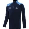 Dublin GAA Men's Nevada Brushed Half Zip Top Marine / Sky / White 1 Dublin GAA Men's Nevada Brushed Half Zip Top Marine / Sky / White -Sport Style Shop dublin nevada 184 hz brush top pockets mar sky wht 1