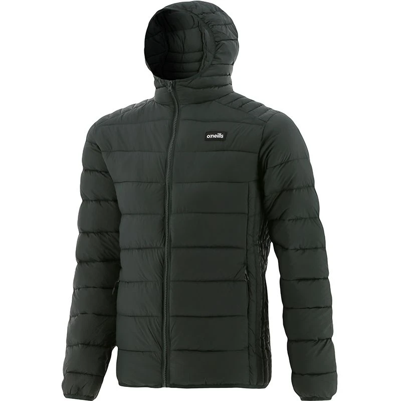 Men's Finn Hooded Padded Jacket Green 4 Men's Finn Hooded Padded Jacket Green - Image 2
