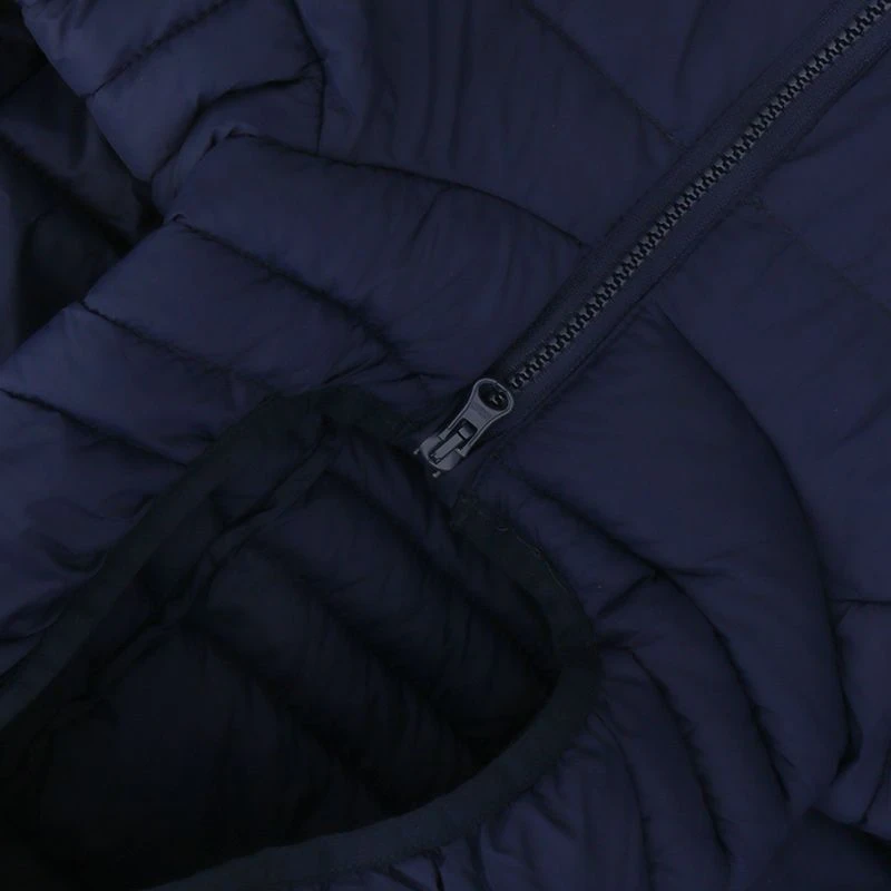 Men's Finn Hooded Padded Jacket Marine 7 Men's Finn Hooded Padded Jacket Marine - Image 5