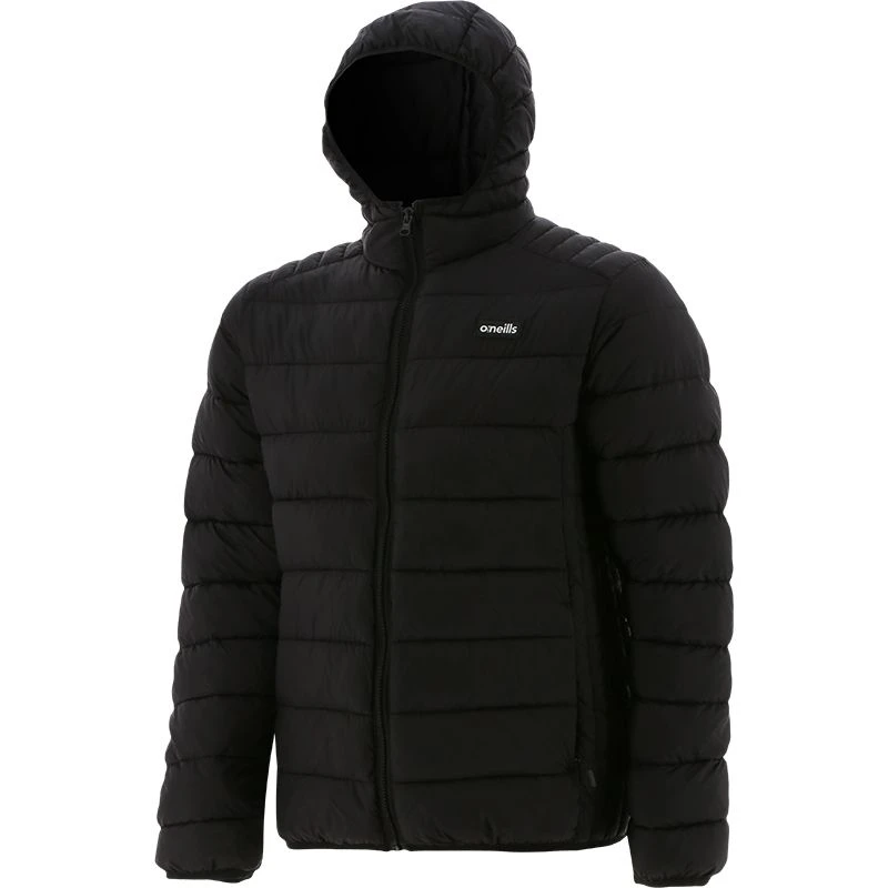 Men's Finn Hooded Padded Jacket Black 4 Men's Finn Hooded Padded Jacket Black - Image 2