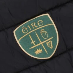 Men's Finn Éire Hooded Padded Jacket Black / Gold -Sport Style Shop finn eire 72 lw padded jacket blk 4