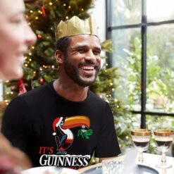 Guinness Men's Christmas Toucan T-Shirt Black -Sport Style Shop g1315 03 1
