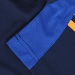 Longford GAA Men's Harlem Polo Shirt Marine / Royal / Amber -Sport Style Shop harlem 061 polo mar roy amb 5 4