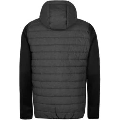 Men's Harrison Light Weight Padded Jacket Black -Sport Style Shop harrison 75 light weight padded hooded jckt marl blk 2 5 7