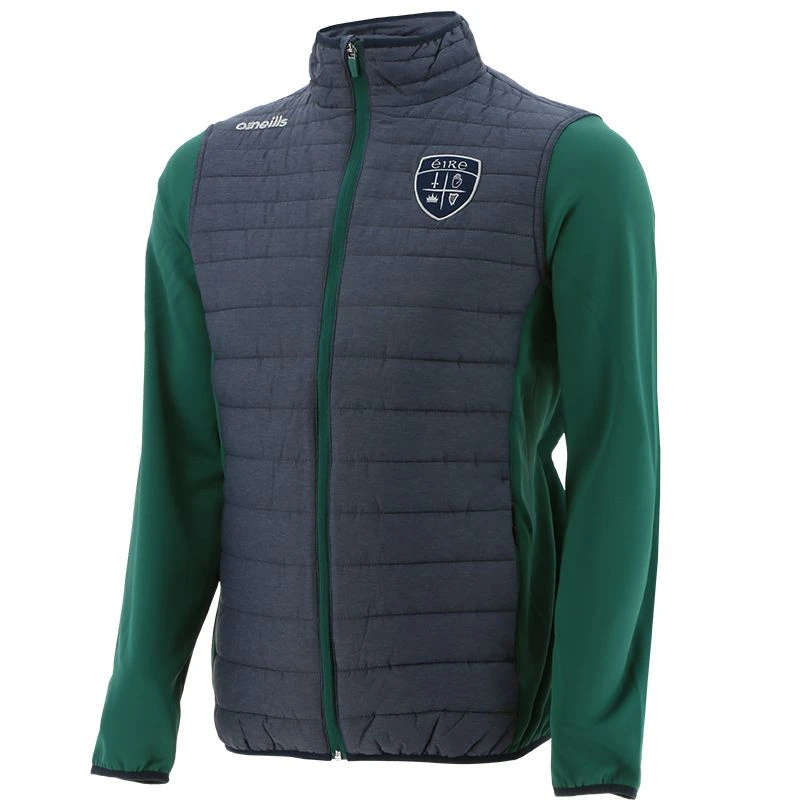 Men's Charley Éire Padded Jacket Marine / Green 3 Men's Charley Éire Padded Jacket Marine / Green