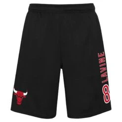 Men's Chicago Bulls Jump Ball Short Black