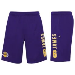 Men's LA Lakers Jump Ball Short Purple -Sport Style Shop k2m1fdkb 000 laklj lebron james lakers st