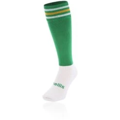 Koolite Max Premium Sports Socks Bars Green / White / Amber
