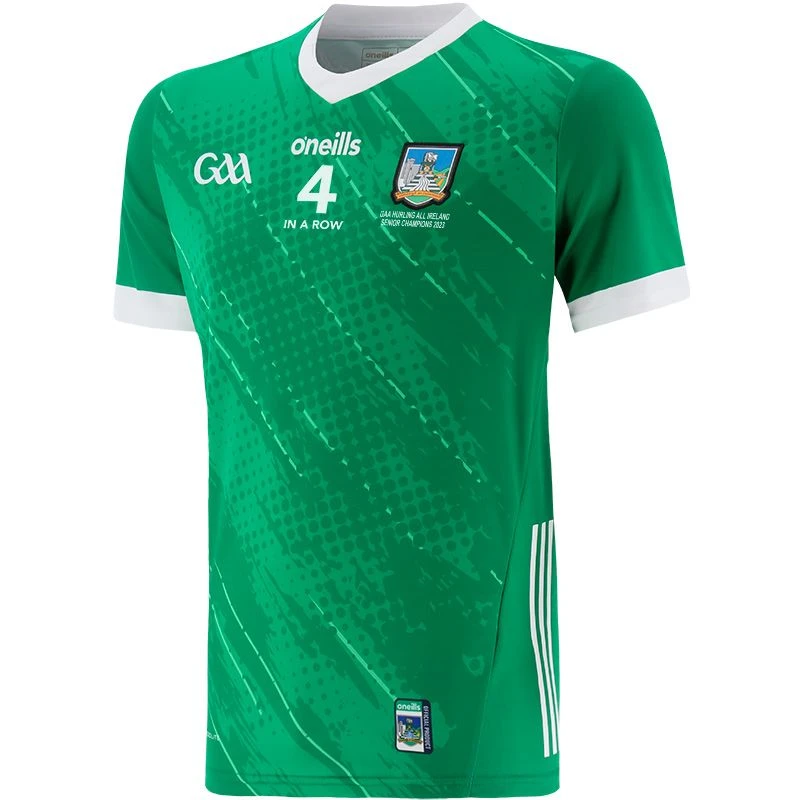 Limerick GAA Player Fit '4 In A Row' Champions Jersey 2023 3 Limerick GAA Player Fit '4 In A Row' Champions Jersey 2023