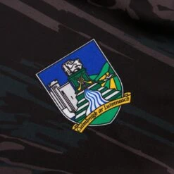 Limerick GAA Short Sleeve Training Top Black / Dark Grey -Sport Style Shop limerick training jersey blk pink p3