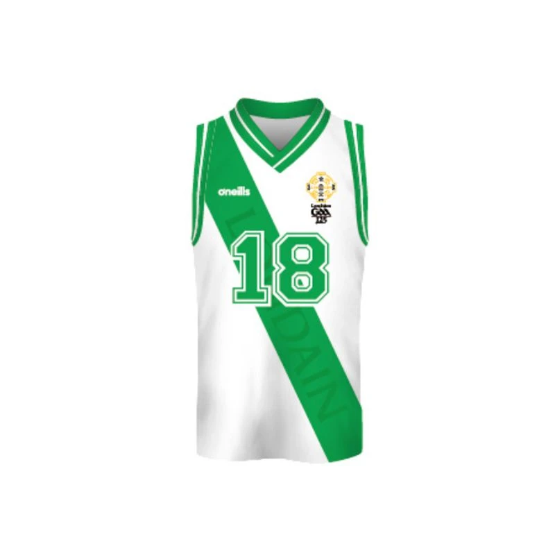 London GAA Kids' Away Basketball Vest 3 London GAA Kids' Away Basketball Vest