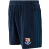 Longford GAA Men's Dolmen Training Shorts Marine / Blue / Amber 1 Longford GAA Men's Dolmen Training Shorts Marine / Blue / Amber -Sport Style Shop longford dolmen 049 poly shorts mar deep lake amb 3s 2