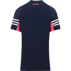 Longford GAA Women's Harlem T-Shirt Marine / Pink / White -Sport Style Shop longford harlem 060 k20 t shirt wmns mar pnk wht 2
