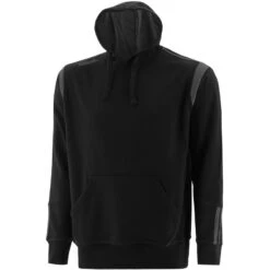 Men's Loxton Hooded Top Black / Grey
