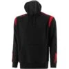 Men's Loxton Hooded Top Black / Red -Sport Style Shop loxton 011 flc hoodie 2s blk red 1