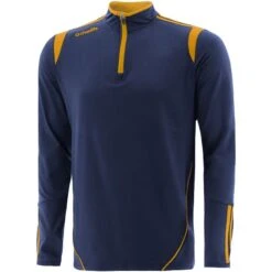 Men's Loxton Brushed Half Zip Top Marine / Amber