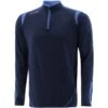 Men's Loxton Brushed Half Zip Top Marine / Sky 2 Men's Loxton Brushed Half Zip Top Marine / Sky -Sport Style Shop loxton 122 hz brushed top mar sky 2s 1