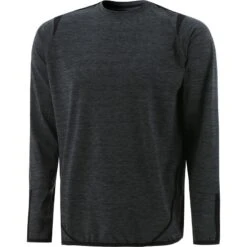 Men's Loxton Brushed Crew Neck Top Black