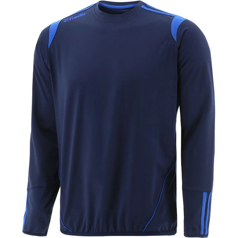 Men's Loxton Brushed Crew Neck Top Marine / Royal 3 Men's Loxton Brushed Crew Neck Top Marine / Royal