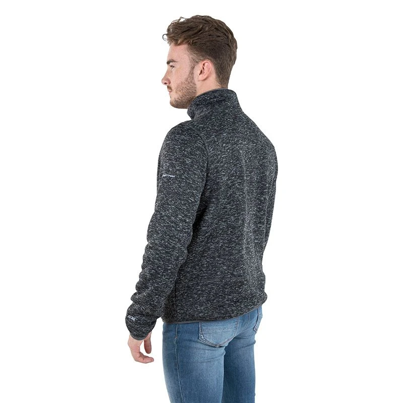 Trespass Men's Bingham Fleece Jacket Black Marl 5 Trespass Men's Bingham Fleece Jacket Black Marl - Image 3