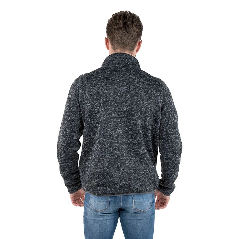 Trespass Men's Bingham Fleece Jacket Black Marl 6 Trespass Men's Bingham Fleece Jacket Black Marl - Image 4