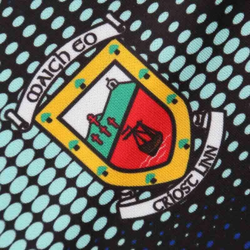 Mayo GAA Short Sleeve Training Top Black / Royal 5 Mayo GAA Short Sleeve Training Top Black / Royal - Image 3