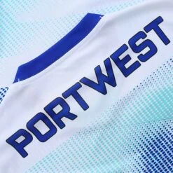 Mayo GAA Player Fit Short Sleeve Training Top White / Royal -Sport Style Shop mayo training ss top 3s retail k2 whi roy mnt adlt p5 1 1