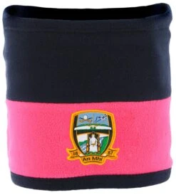 Meath GAA Harlem Reversible Fleece Snood Marine / Knockout Pink / White -Sport Style Shop meath harlem a59 snood mar pink 1