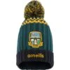 Meath GAA Kids' Peak Bobble Hat Bottle / Marine / Amber 2 Meath GAA Kids' Peak Bobble Hat Bottle / Marine / Amber -Sport Style Shop meath peak 083 bobble hat bot mne amb 2s p1 1