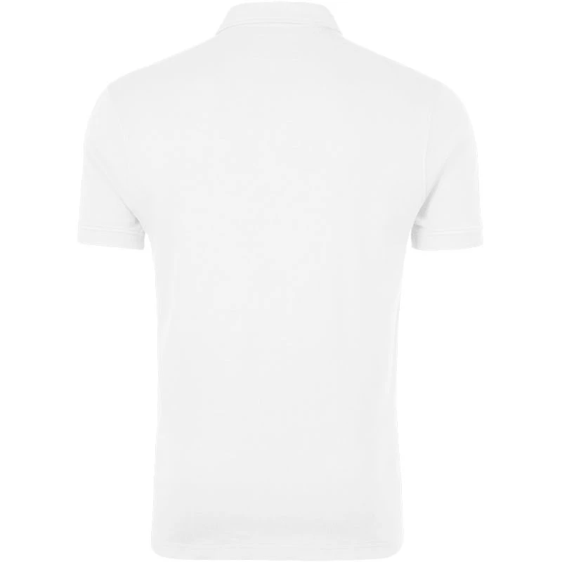 Longford GAA Men's Pima Cotton Polo Shirt White 4 Longford GAA Men's Pima Cotton Polo Shirt White - Image 2