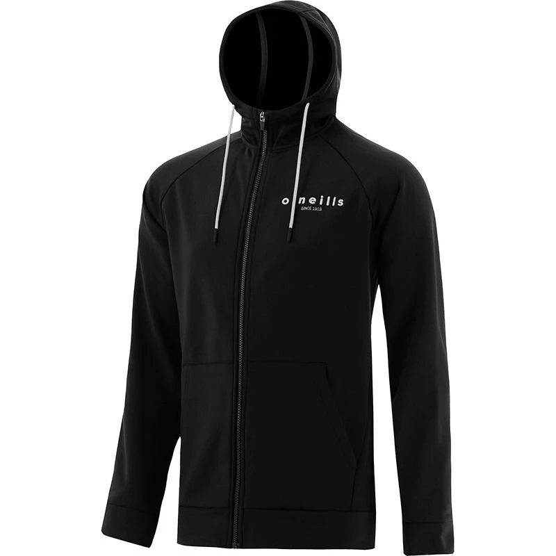 Men's Nathan Technical Fleece Full Zip Top Black / Silver 4 Men's Nathan Technical Fleece Full Zip Top Black / Silver - Image 2