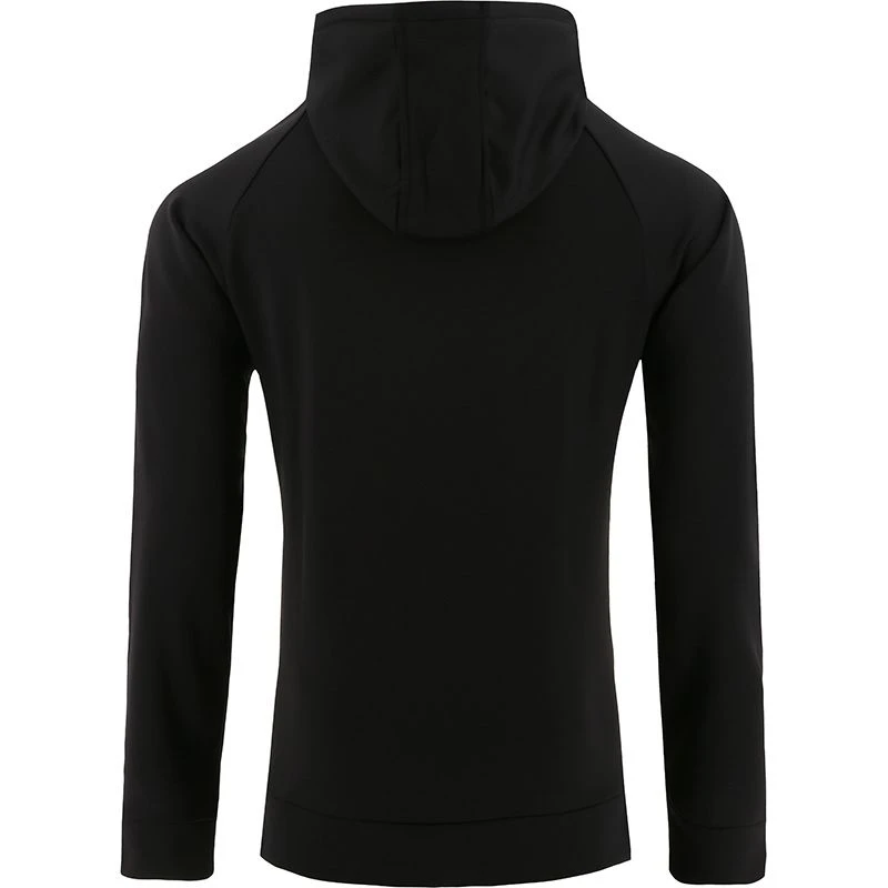 Men's Nathan Technical Fleece Overhead Hoodie Black / Silver 5 Men's Nathan Technical Fleece Overhead Hoodie Black / Silver - Image 3