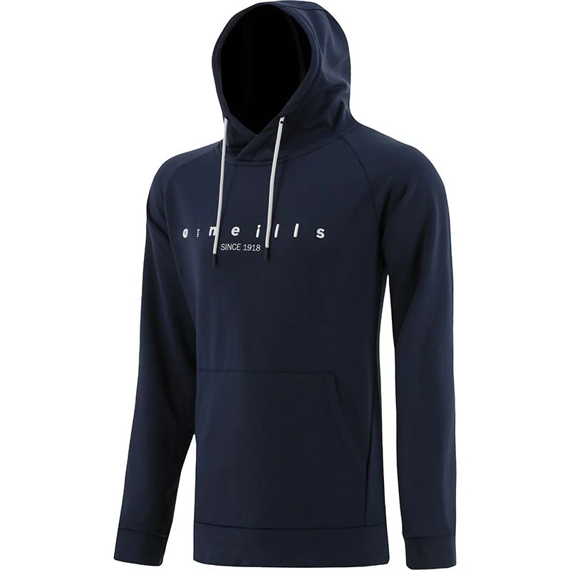 Men's Nathan Technical Fleece Overhead Hoodie Marine / Silver 4 Men's Nathan Technical Fleece Overhead Hoodie Marine / Silver - Image 2