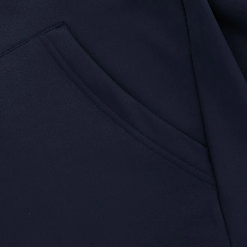 Men's Nathan Technical Fleece Overhead Hoodie Marine / Silver 8 Men's Nathan Technical Fleece Overhead Hoodie Marine / Silver - Image 6