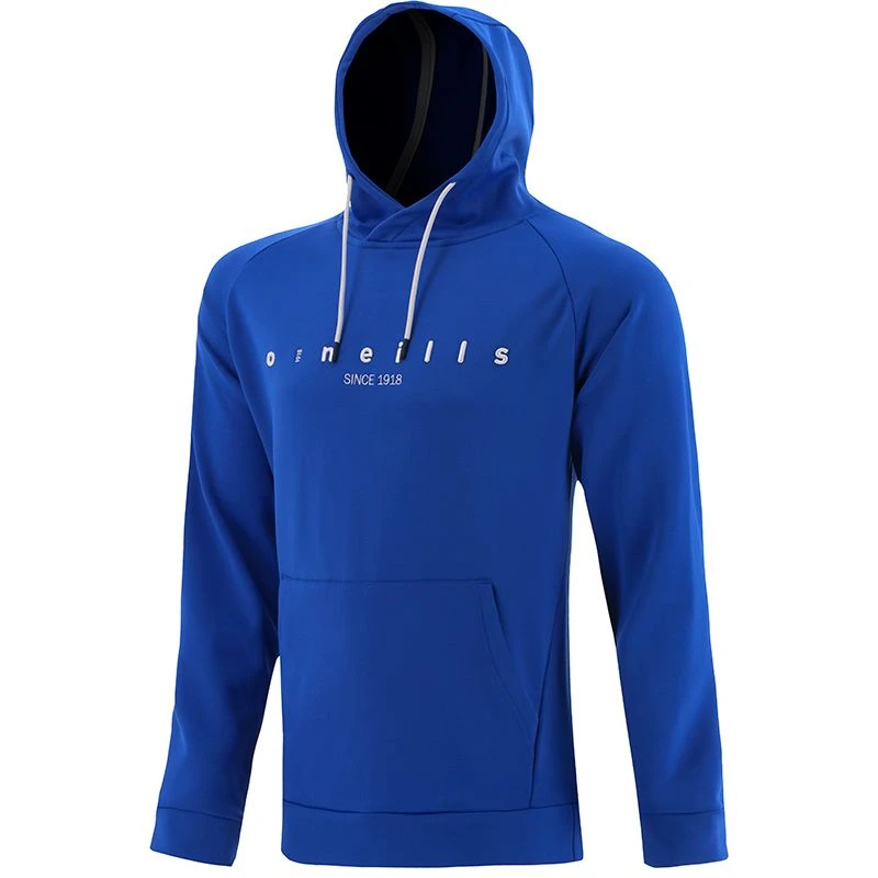 Men's Nathan Technical Fleece Overhead Hoodie Royal / Silver 4 Men's Nathan Technical Fleece Overhead Hoodie Royal / Silver - Image 2