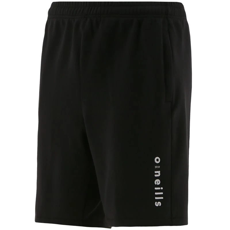 Men's Nathan Technical Fleece Shorts Black / Silver 5 Men's Nathan Technical Fleece Shorts Black / Silver - Image 3