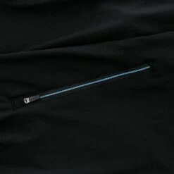 Men's Nevada Brushed Half Zip Top Black / Sky / White -Sport Style Shop neva 184 2 gen bkskwh adlt p6 2